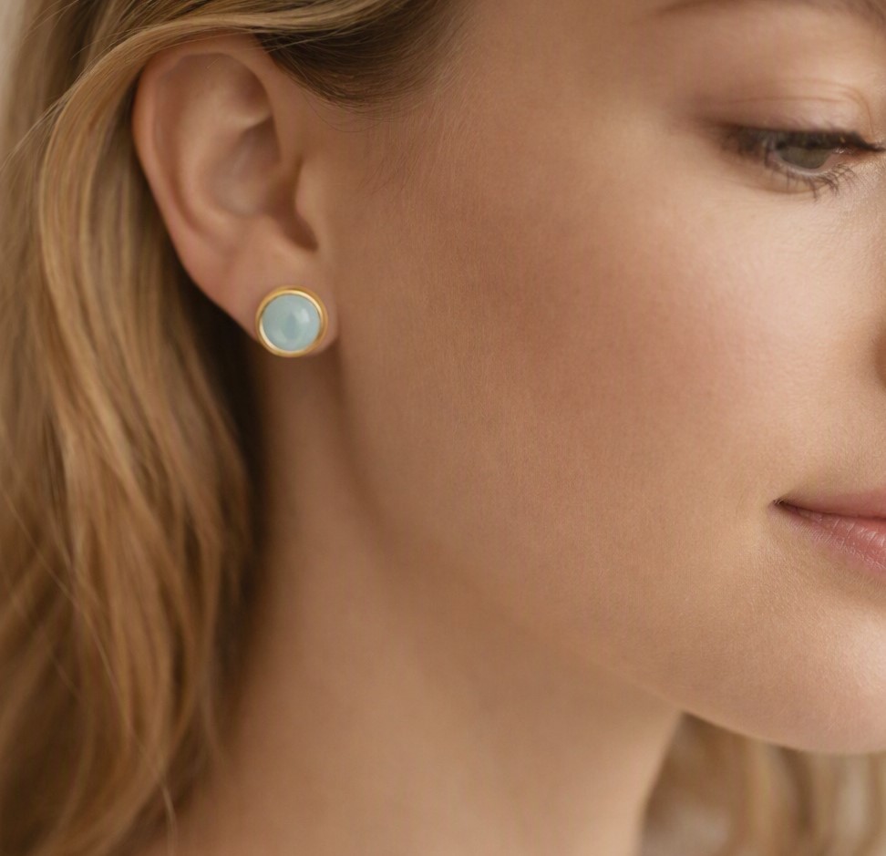Celia ørestik Aqua chalcedon - Billede 4