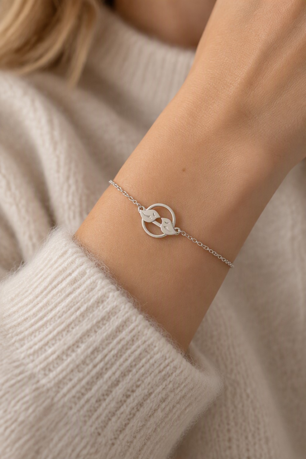 Altid os – armbånd med to fugle 🕊️
