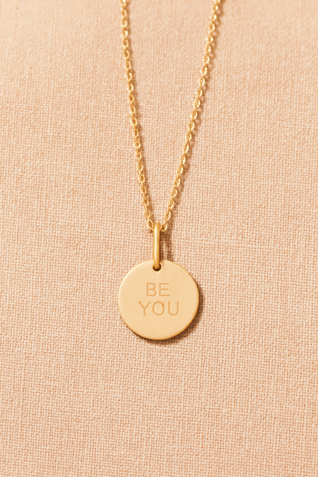 Personligt smykke “BE YOU” | 14K Forgyldt - Billede 3