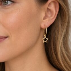 Fine hoops med små stjerner